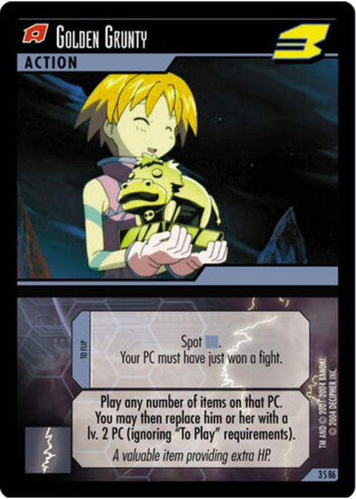 .Hack//Enemy TCG | Golden Grunty (Foil) - 3S86 | The Nerd Merchant