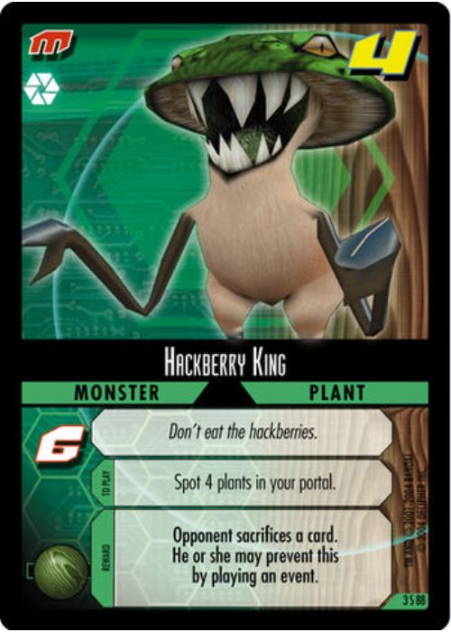 .Hack//Enemy TCG | Hackberry King (Foil) - 3S88 | The Nerd Merchant