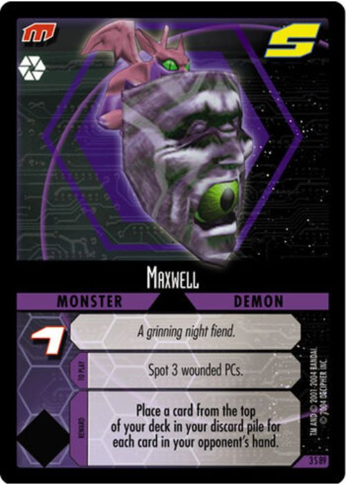 .Hack//Enemy TCG | Maxwell (Foil) - 3S89 | The Nerd Merchant