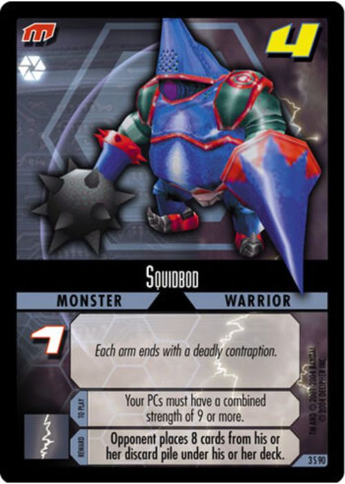 .Hack//Enemy TCG | Squidbod (Foil) - 3S90 | The Nerd Merchant