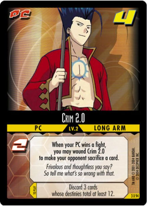 .Hack//Enemy TCG | Crim 2.0 (Foil) - 3X94 | The Nerd Merchant