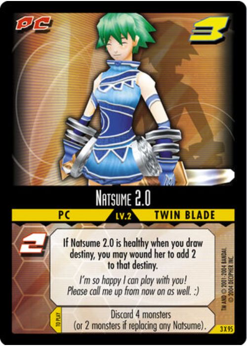 .Hack//Enemy TCG | Natsume 2.0 (Foil) - 3X95 | The Nerd Merchant