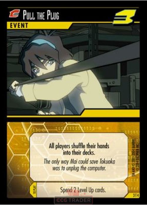 .Hack//Enemy TCG | Pull the Plug (Foil) - 3T4 | The Nerd Merchant