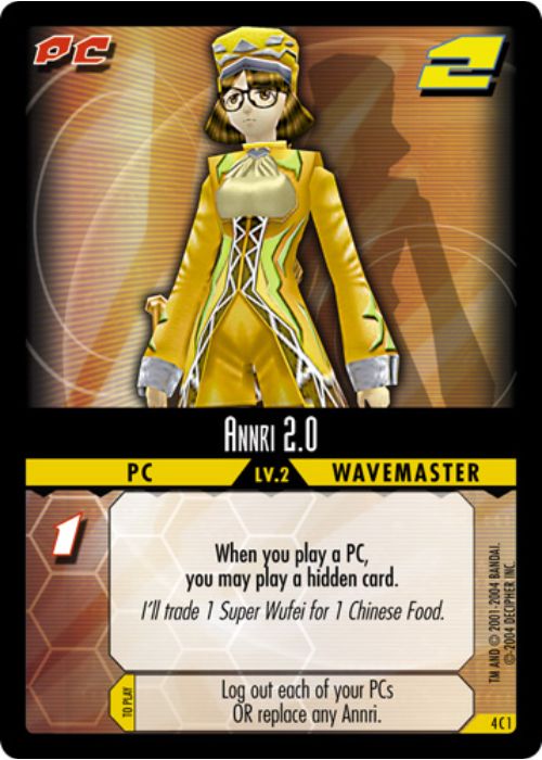 .Hack//Enemy TCG | Annri 2.0 - 4C1 | The Nerd Merchant