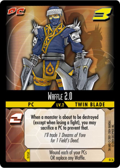 .Hack//Enemy TCG | Waffle 2.0 - 4C6 | The Nerd Merchant