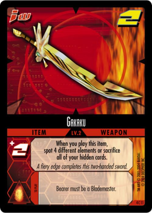 .Hack//Enemy TCG | Gakaku - 4C11 | The Nerd Merchant