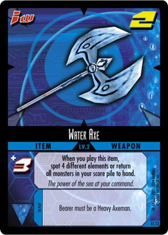.Hack//Enemy TCG | Water Axe - 4C13 | The Nerd Merchant