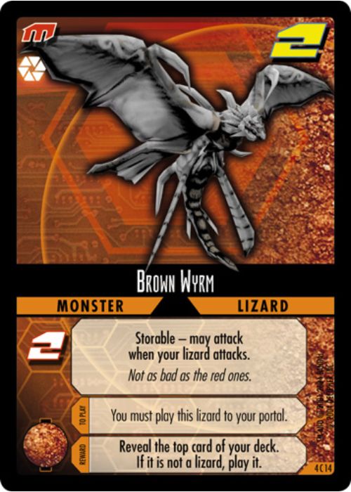 .Hack//Enemy TCG | Brown Wyrm - 4C14 | The Nerd Merchant