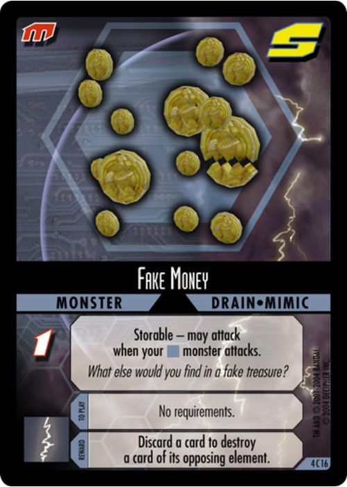 .Hack//Enemy TCG | Fake Money - 4C16 | The Nerd Merchant