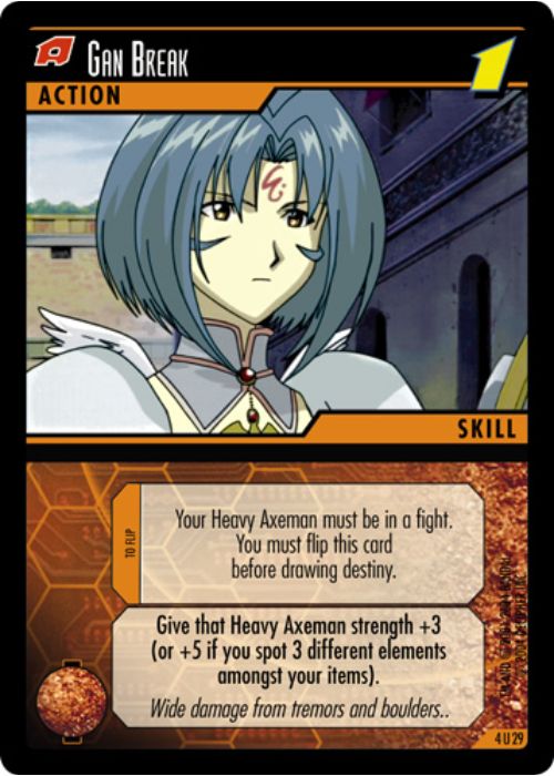 .Hack//Enemy TCG | Gan Break - 4U29 | The Nerd Merchant