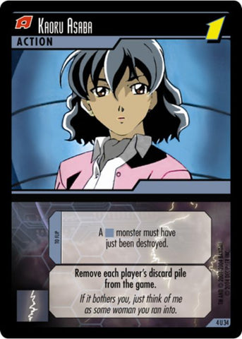 .Hack//Enemy TCG | Kaoru Asaba - 4U34 | The Nerd Merchant