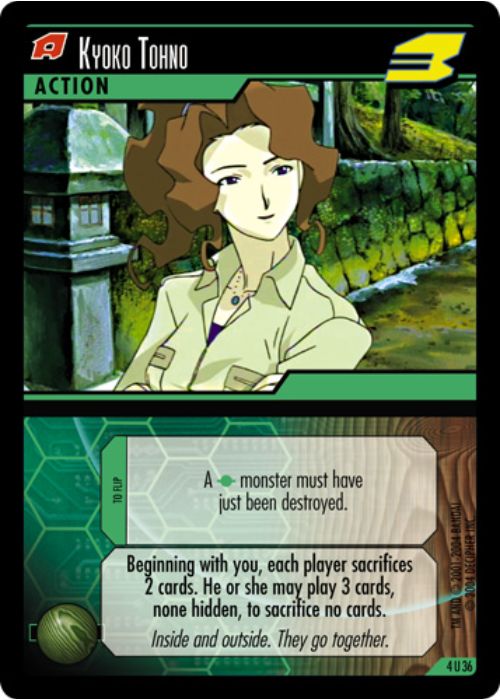 .Hack//Enemy TCG | Kyoto Tohno - 4U36 | The Nerd Merchant