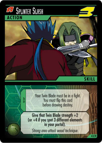 .Hack//Enemy TCG | Splinter Slash - 4U39 | The Nerd Merchant