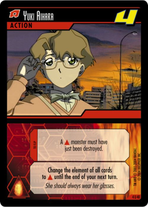 .Hack//Enemy TCG | Yuki Aihara - 4U40 | The Nerd Merchant