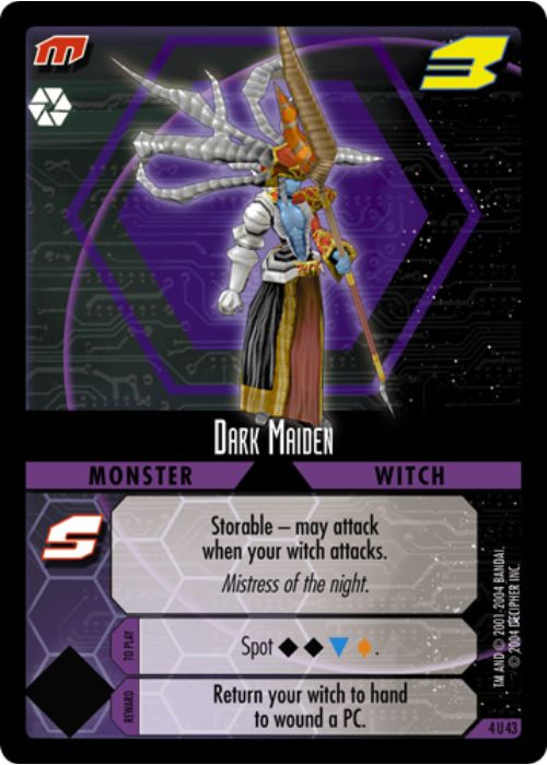 .Hack//Enemy TCG | Dark Maiden - 4U43 | The Nerd Merchant