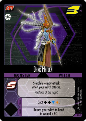 .Hack//Enemy TCG | Dark Maiden - 4U43 | The Nerd Merchant