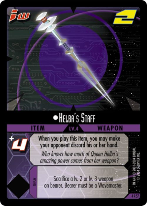 .Hack//Enemy TCG | Helba's Staff - 4R57 | The Nerd Merchant