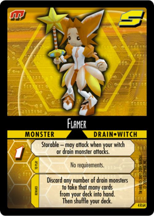.Hack//Enemy TCG | Flamer - 4R64 | The Nerd Merchant