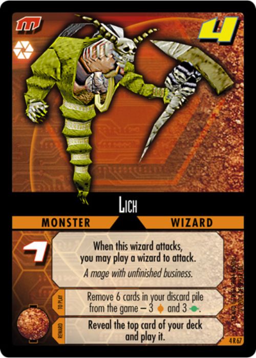 .Hack//Enemy TCG | Lich - 4R67 | The Nerd Merchant