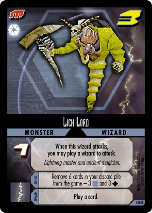 .Hack//Enemy TCG | Lich Lord - 4R68 | The Nerd Merchant