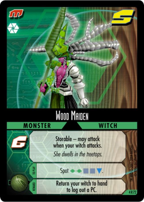 .Hack//Enemy TCG | Wooden Maiden - 4R72 | The Nerd Merchant