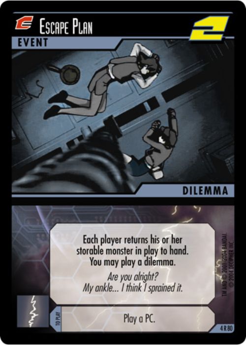 .Hack//Enemy TCG | Escape Plan - 4R80 | The Nerd Merchant