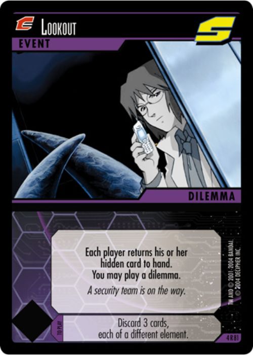 .Hack//Enemy TCG | Lookout - 4R81 | The Nerd Merchant