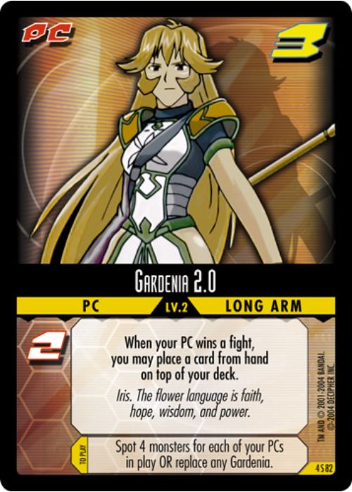 .Hack//Enemy TCG | Gardenia 2.0 (Foil) - 4S82 | The Nerd Merchant