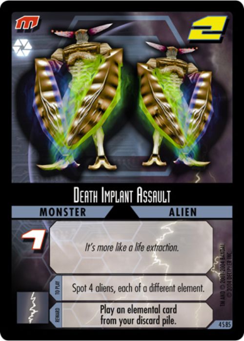 .Hack//Enemy TCG | Death Implant Assault (Foil) - 4S85 | The Nerd Merchant