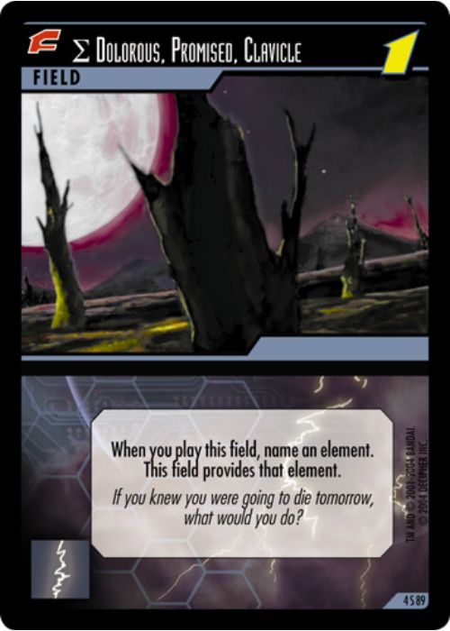 .Hack//Enemy TCG | Dolorous, Promised, Clavicle (Foil) - 4S89 | The Nerd Merchant