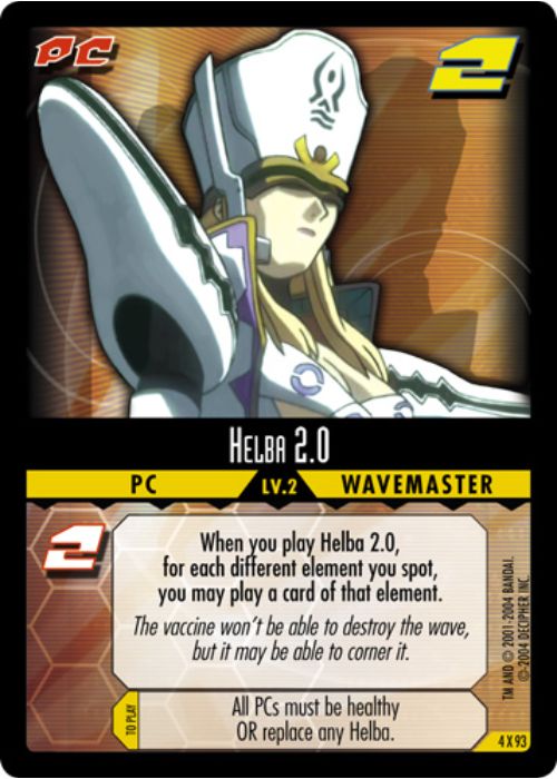 .Hack//Enemy TCG | Helba 2.0 (Foil) - 4X93 | The Nerd Merchant
