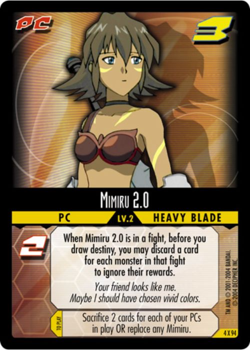 .Hack//Enemy TCG | Mimiru 2.0 (Foil) - 4X94 | The Nerd Merchant