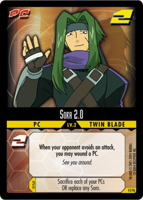 .Hack//Enemy TCG | Sora 2.0 (Foil) - 4X96 | The Nerd Merchant