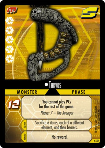 .Hack//Enemy TCG | Tarvos (Foil) - 4X99 | The Nerd Merchant