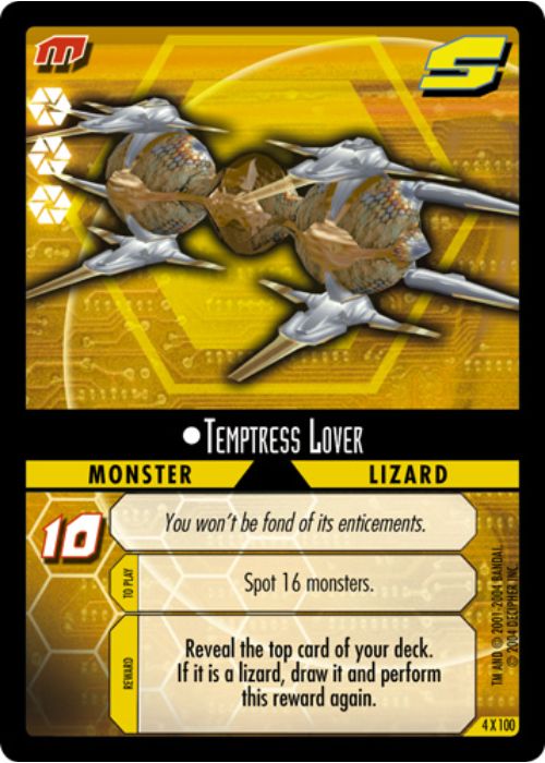 .Hack//Enemy TCG | Temptress Lover (Foil) - 4X100 | The Nerd Merchant