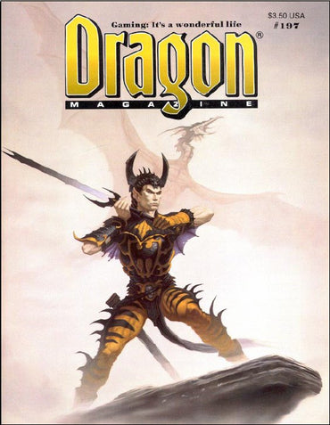 Gaming Magazine | Dragon Magazine #197 | The Nerd Merchant
