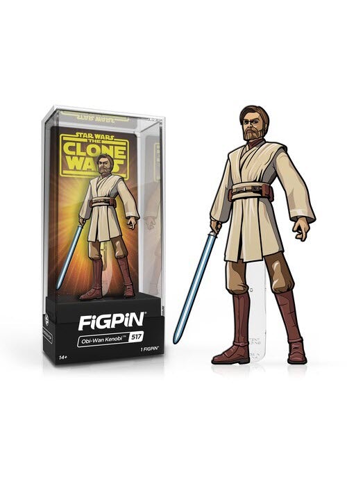 FigPin | Obi-Wan Kenobi - Clone Wars #517 | The Nerd Merchant