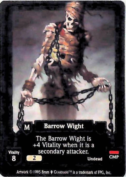 Guardians CCG | Barrow Wight - Dagger Isle | The Nerd Merchant