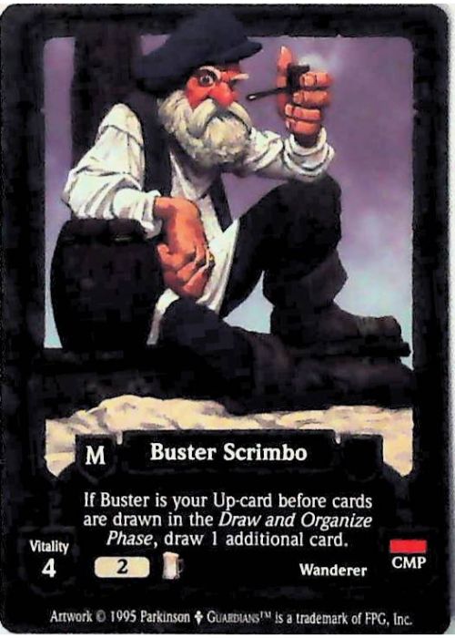 Guardians CCG | Buster Scrimbo - Dagger Isle | The Nerd Merchant