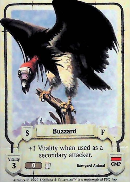 Guardians CCG | Buzzard - Dagger Isle | The Nerd Merchant
