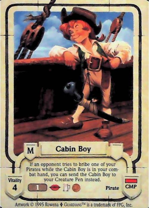 Guardians CCG | Cabin Boy - Dagger Isle | The Nerd Merchant