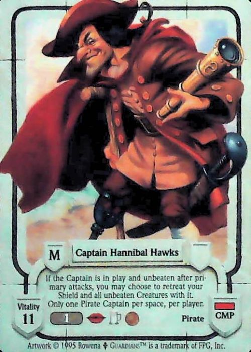 Guardians CCG | Captain Hannibal Hawks - Dagger Isle | The Nerd Merchant