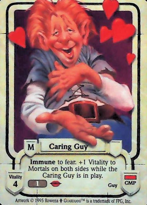 Guardians CCG | Caring Guy - Dagger Isle | The Nerd Merchant