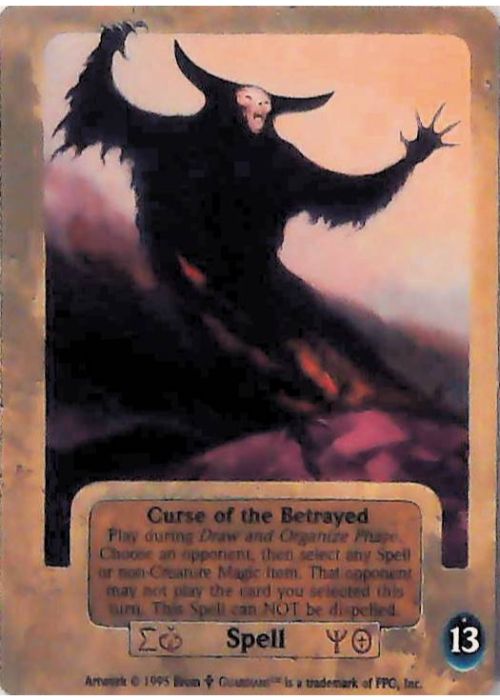 Guardians CCG | Curse of the Betrayed - Dagger Isle | The Nerd Merchant