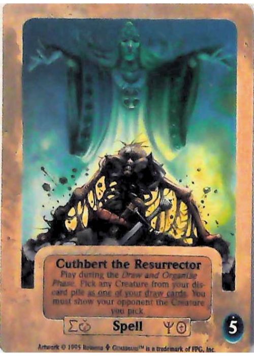 Guardians CCG | Cuthbert the Resurrector - Dagger Isle | The Nerd Merchant