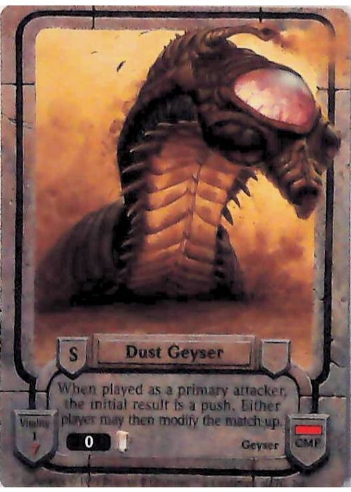 Guardians CCG | Dust Geyser - Dagger Isle | The Nerd Merchant