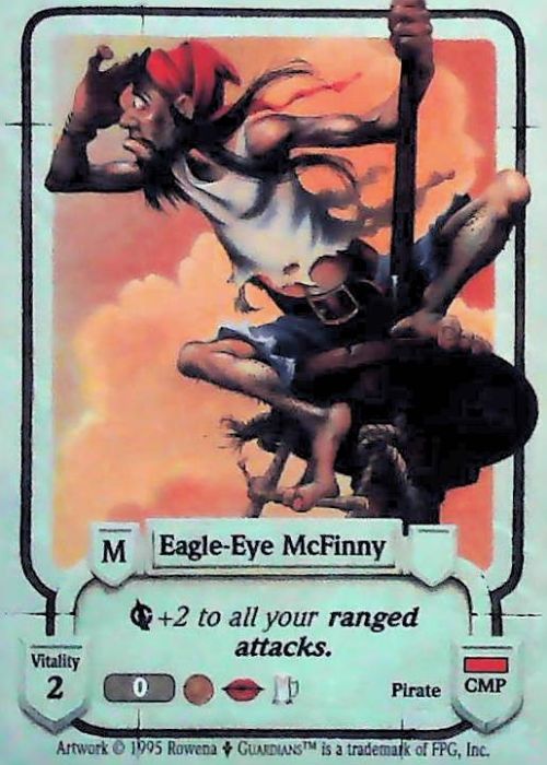 Guardians CCG | Eagle-Eye McFinny - Dagger Isle | The Nerd Merchant