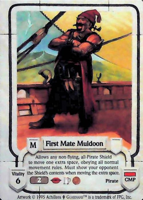Guardians CCG | First Mate Muldoon - Dagger Isle | The Nerd Merchant