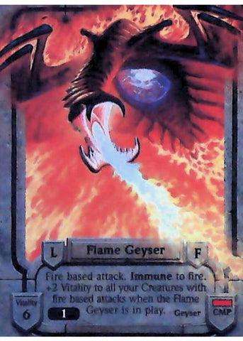 Guardians CCG | Flame Geyser - Dagger Isle | The Nerd Merchant