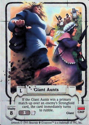 Guardians CCG | Giant Aunts - Dagger Isle | The Nerd Merchant